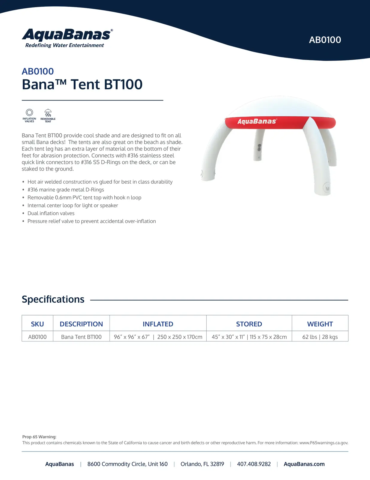 Bana Tent BT-100 2