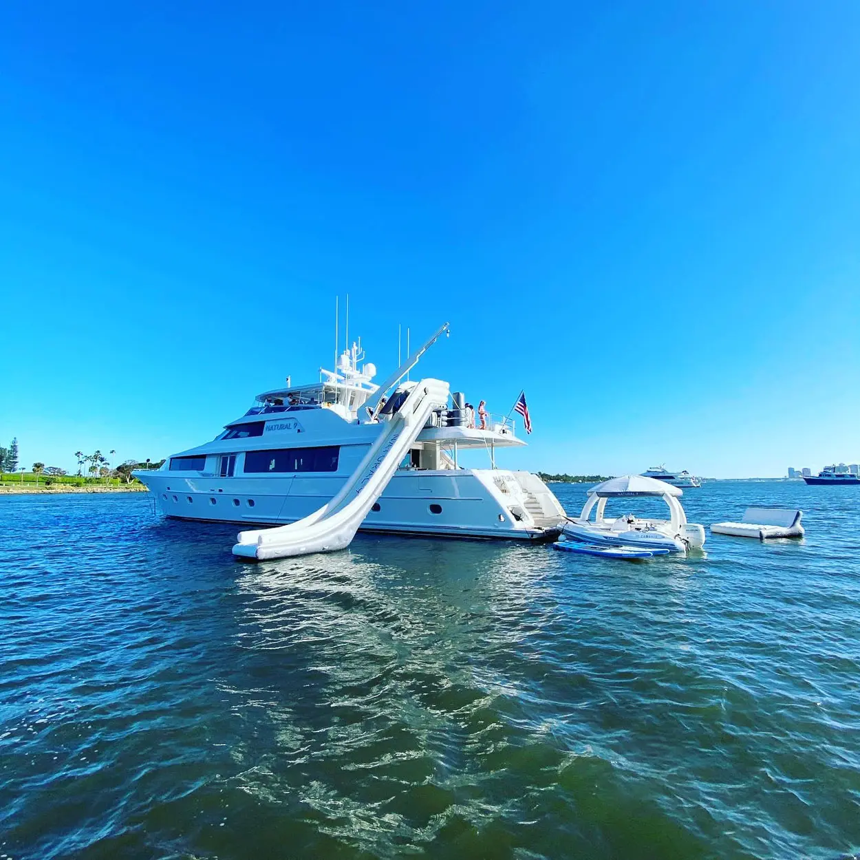 Inflatable Yacht Slides 2