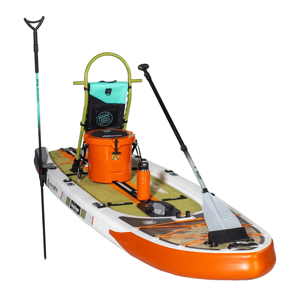 Rackham Aero 12′4″ Bug Slinger™ Backwater Inflatable Paddle Board Package 2