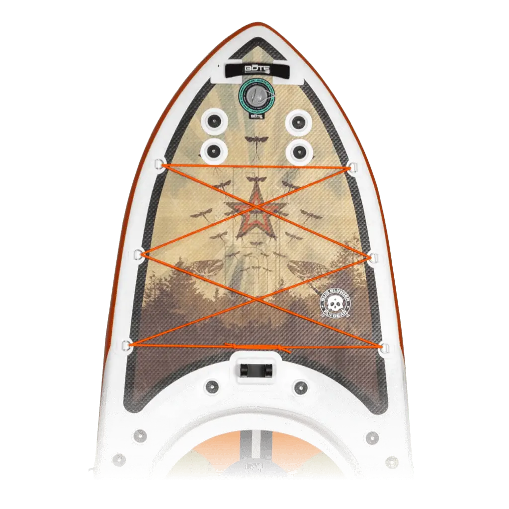 Rackham Aero 12′4″ Bug Slinger™ Backwater Inflatable Paddle Board Package 3